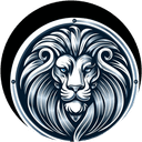 Triple J Metal Buildings lion emblem