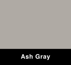 Ash Gray metal panel swatch