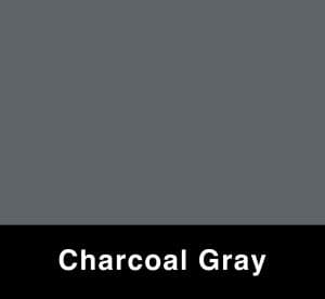 Charcoal Gray metal panel swatch