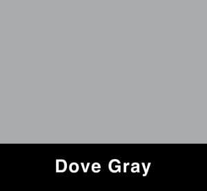 Dove Gray metal panel swatch