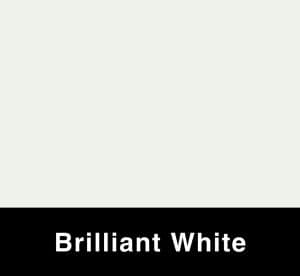 Brilliant White metal panel swatch