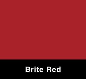 Brite Red metal panel swatch