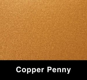 Copper Penny metal panel swatch