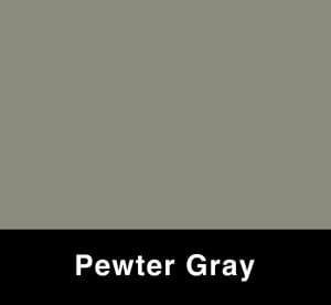 Pewter Gray metal panel swatch