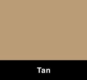 Tan metal panel swatch